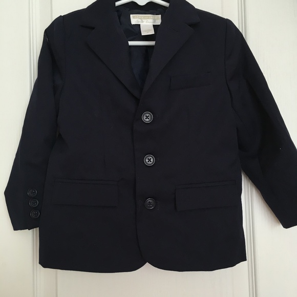 2t Janie and Jack SPECIAL OCCASION blazer navy - Picture 1 of 6